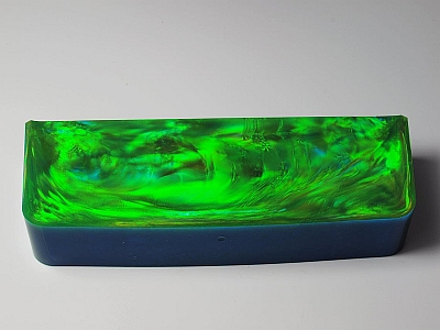 Green/Green Aurora Opal - Slab