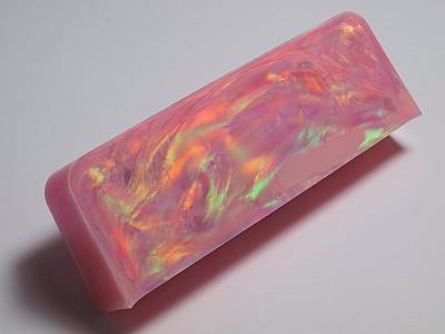 Pink/Orange Aurora Opal - Slab