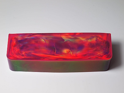 Red/Orange Aurora Opal - Slab