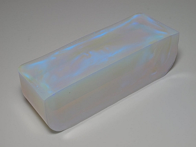 White/Blue Aurora Opal - Slab